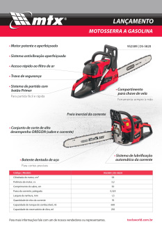 Lançamento MTX Motosserra 952389.