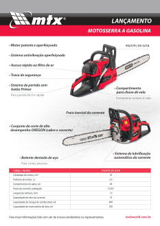 Lançamento MTX Motosserra 952379.