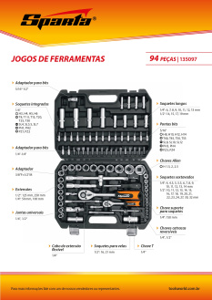 Lançamento Sparta. Jogos de ferramentas 135097.