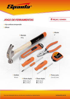 Lançamento Sparta. Jogo de ferramentas 1354055.