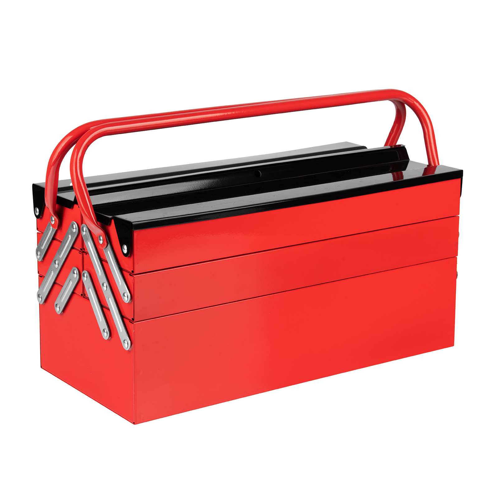 CAIXA DE FERRAMENTAS DE METAL, 430X200X200 MM, 5 GAVETAS, 1PC // MTX